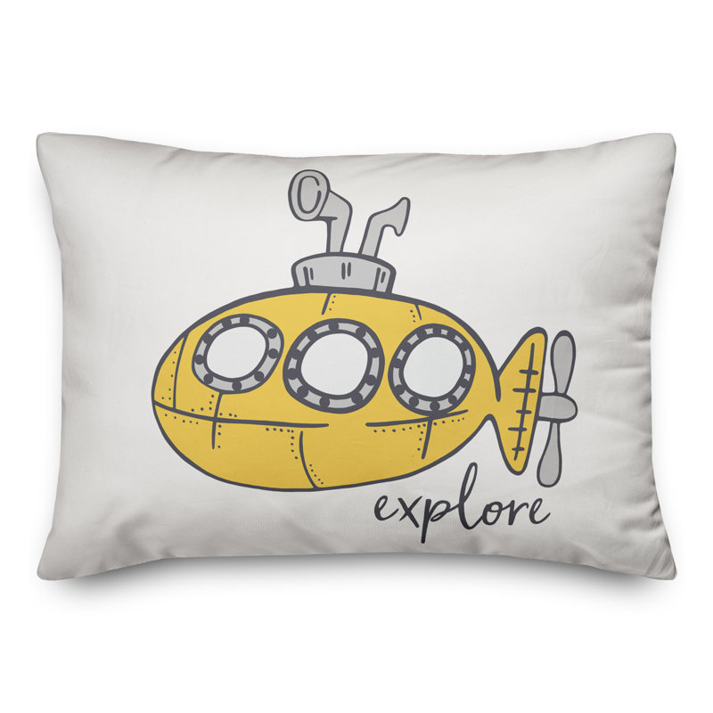 Housse de coussin rectangulaire et insert