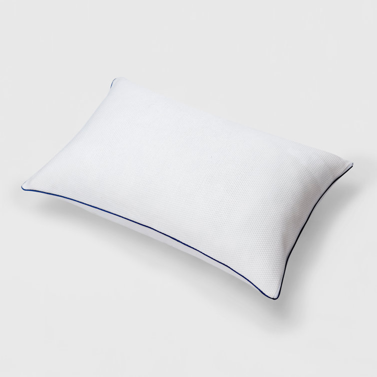 Wayfair Sleep Encased Cooling Shredded Memory Foam Medium Support Pillow Size: Standard