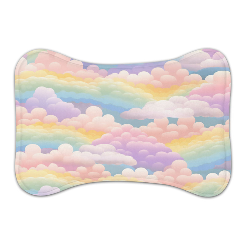 Tapis d'alimentation en os 1 pièce Rainbow Horizon, Moyen (18 po)
