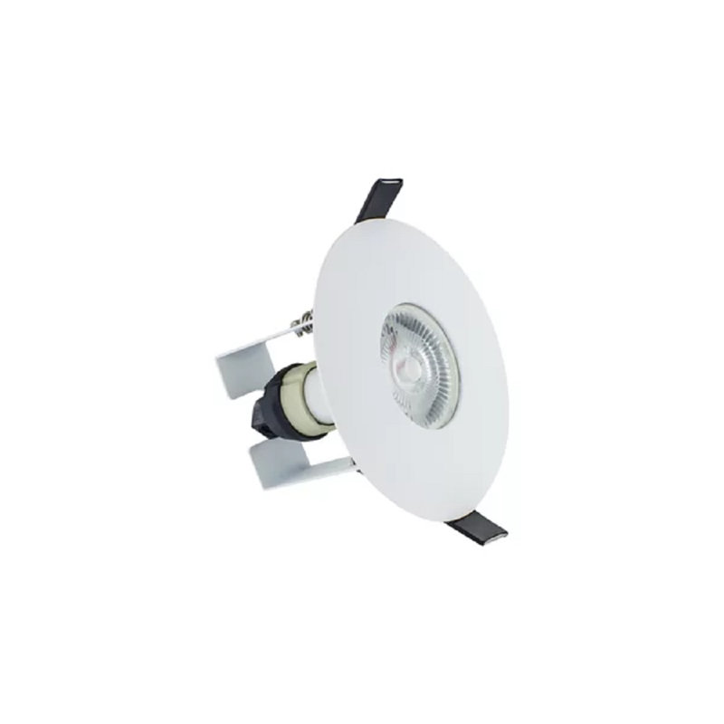 4.4" LED Recessed Lighting Kit, Matt White