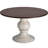 47.2"W Retro Country Style Round Dining Table-501745826