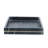 Decorative Tray With Gold Inlay, Raised Edges, 14 Inch Black Marble