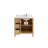 36'' Single Bathroom Vanity with Quartz Top-89859449