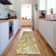 Premium Machine Washable Cerrito AMF551 Gold Rug