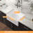 24"L x 18"W Farmhouse Apron Ceramic Kitchen Sink Rectangular Single Bowl Kitchen Sink