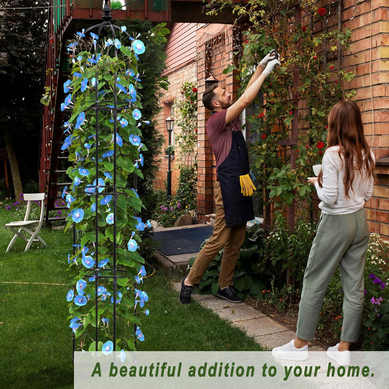 Metal Garden Trellis For Climbing Plants - Pack Of 4 | Ubuy