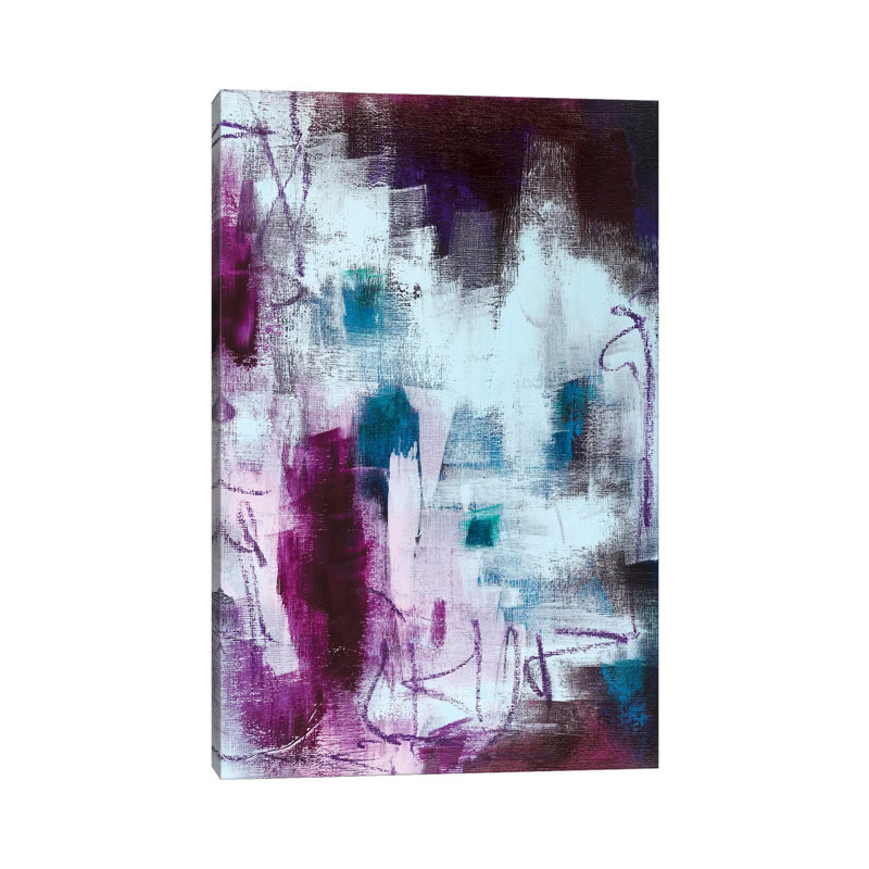 Cottage Gardens II by Monika Mickute - Wrapped Canvas Painting, 101.6 cm H x 66.04 cm W x 3.175 cm D