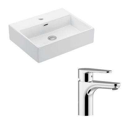 Quattro 19.5'' L Bathroom Sink