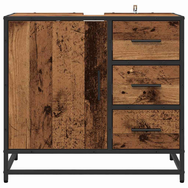 Bathroom Cabinet, Old Wood