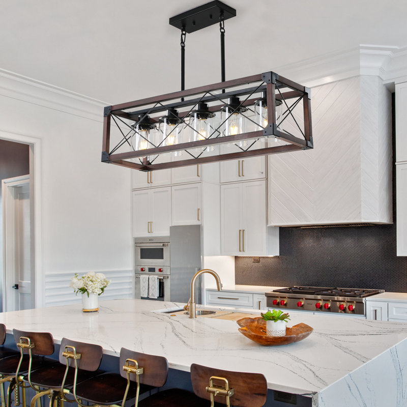 5-Light Kitchen Island Pendant