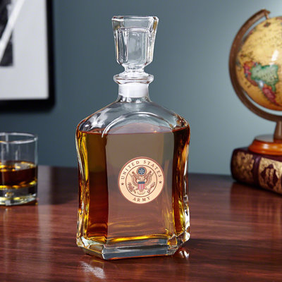 23oz. Glass Whiskey Decanter