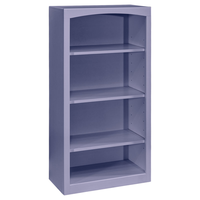Bibliothèque classique Ossy, (4 tablettes) H 48 po x l 24 po x P 12 po, Bleu Wedgewood