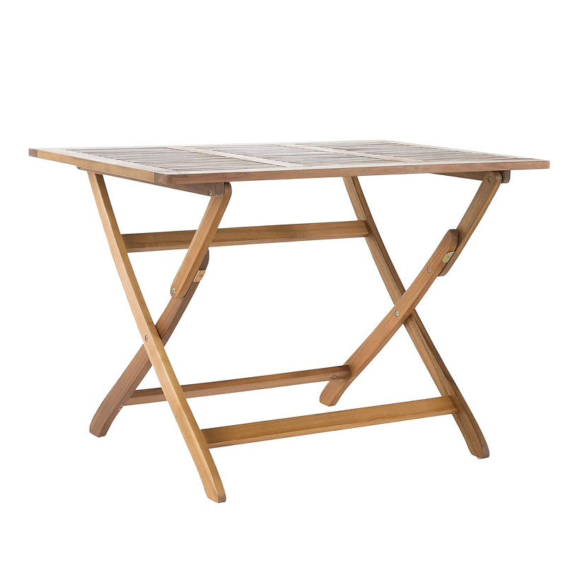 Table pliable Positano 43,5 po, Naturel