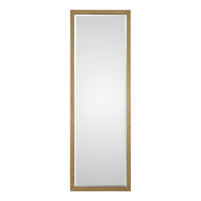 Miroir décoratif à fixation murale encadrée