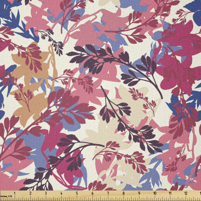Fabric by the meter, cold weather New Year, blue gray white gray, 1 meter