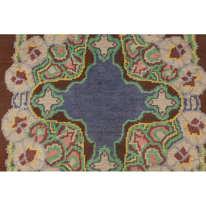 Vintage One-of-a-Kind Rectangle 5'2" X 7'4" Area Rug
