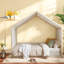 Upholstered Canopy Bed