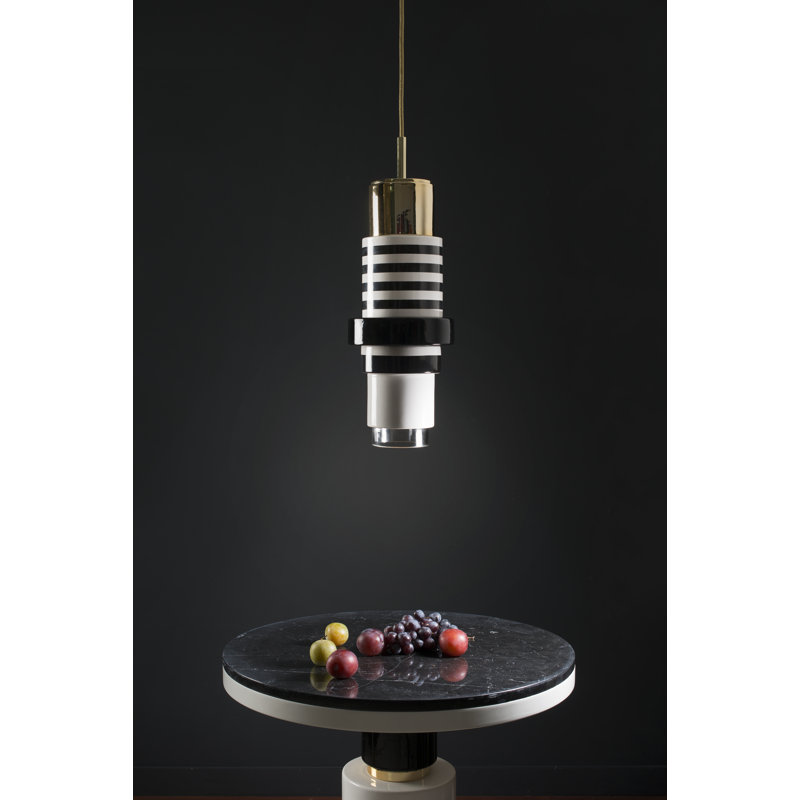 Emeline 1 - Light Gold Unique/Statement Pendant
