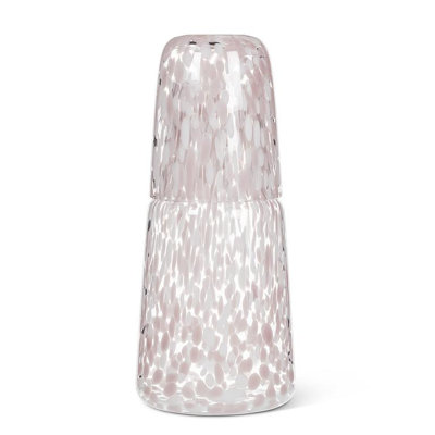Fused Dots Bedside Carafe & Cup