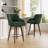 Modern Swivel Bar Stool With Backrest, Armrests And Wood Legs - Counter Height Chair For Kitchen Island-63072919-63072904