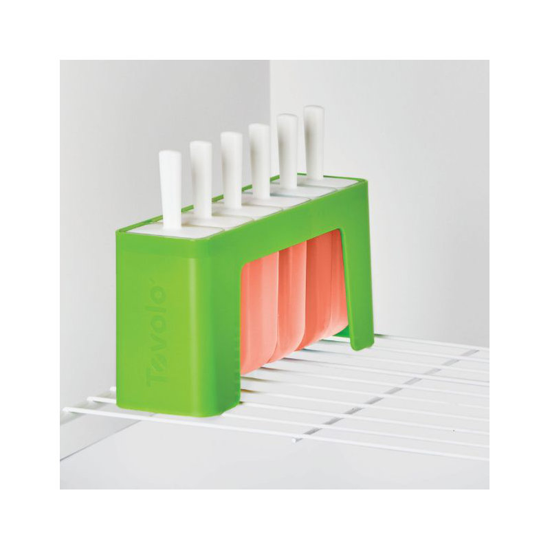 Tovolo Groovy 2 Pop Molds with Tray (Set of 6)