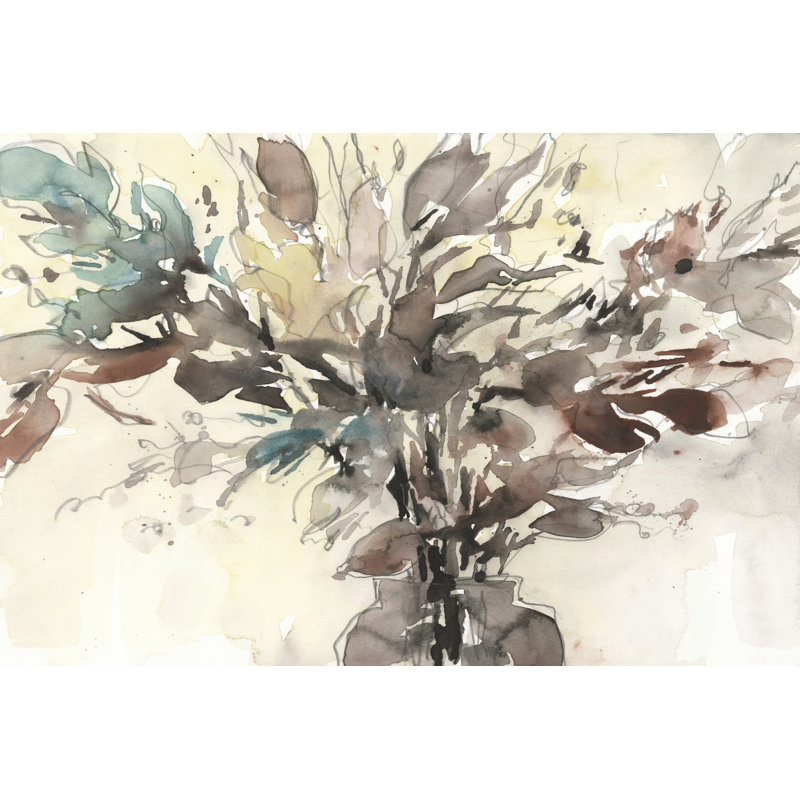 Dry Arrangement II by Samuel Dixon - Wrapped Canvas Painting, 30.48cm H x 45.72cm W