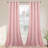 Abbie Home Velvet Noise Reducing Blackout Grommet Curtain Panels for Bedroom & Living Room-56305674-56305717