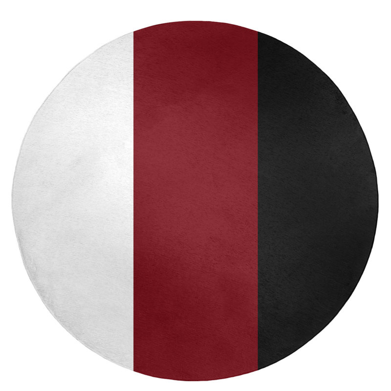 Chenille Indoor Rug, Round 5'