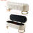 Beige Velvet Button- With Storage Compartment For Bedroom Decor Organizing And Living Room-1795637446-1795637441