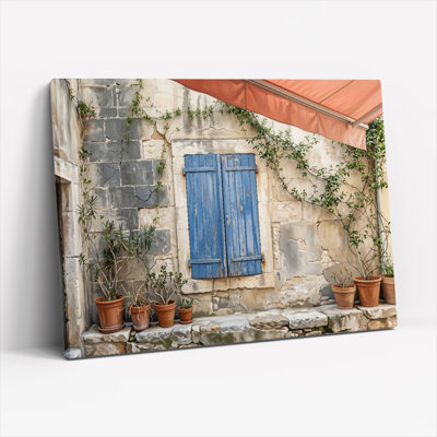 Stone Wall Canvas Wall Art Set Of 1