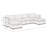 Sayette 146'' W 6-Piece Modular Sectional with Ottoman-68514416
