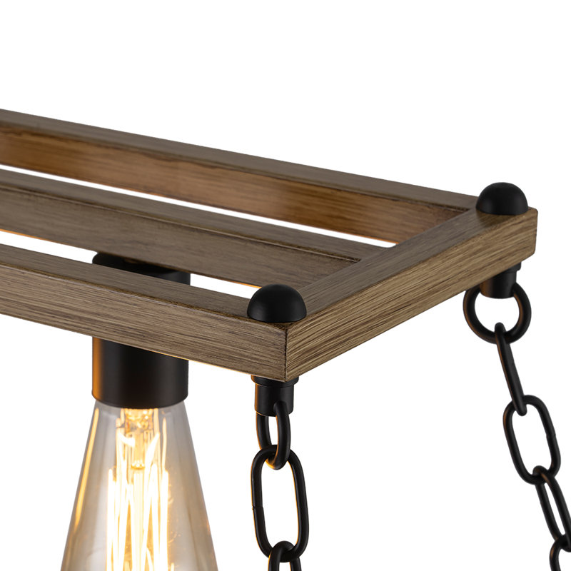 Luminaire suspendu pour îlot de cuisine 5 lumières