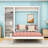 Wood Murphy Bed with Multi-Function Shelves-571341989-571341988
