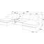 Canapé modulaire 3 pièces double-356152626