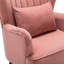 Devon Velvet Wingback Chair-115108232
