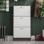 Drawer Flip Down Shoe Storage Free Standing Cabinet For Hallway-19298156-122852330