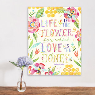 " Love Is The Honey " by Katie Daisy