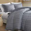 Ensemble de couette à rayures Logan-116495230-116495233
