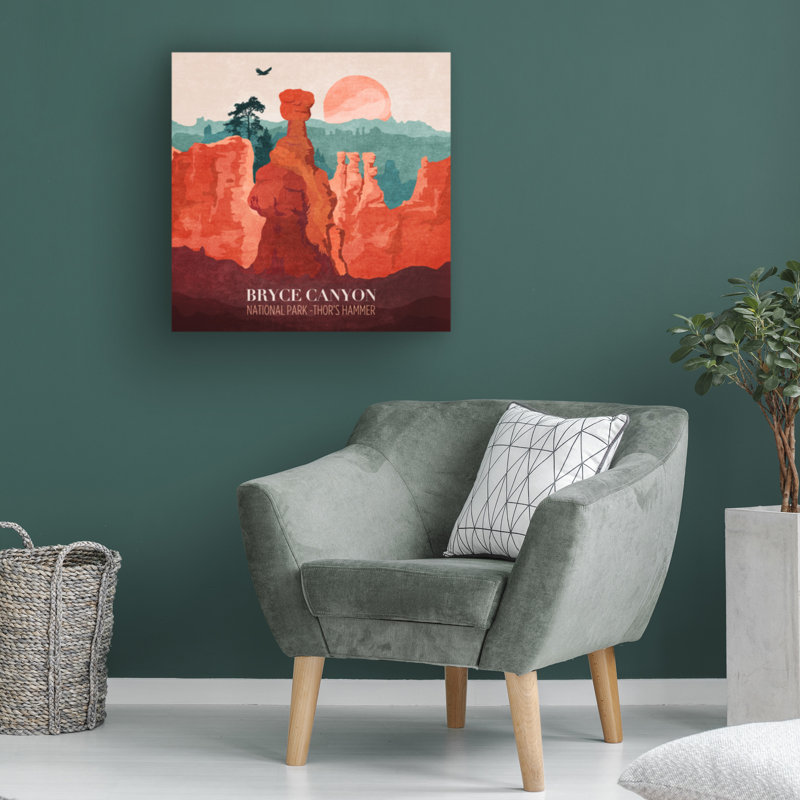 Art sur toile, bolognaise, brun, H 14 po x l 14 po