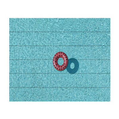 «Cool Pool» sur bois