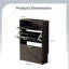 10 Pair Shoe Storage Cabinet-15406912