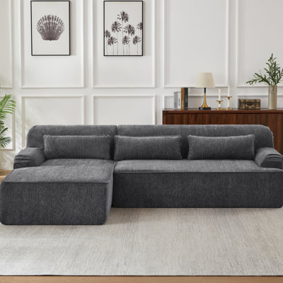 Upholstered Fabric Sectional