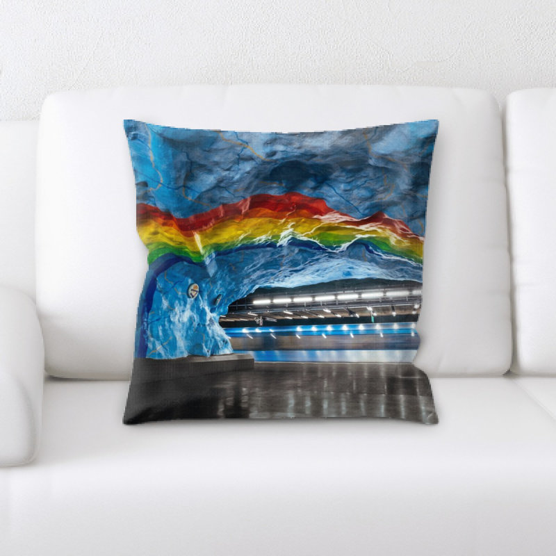 Microsuede Reversible Throw Pillow