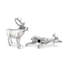 Lodge Salt And Pepper Shaker Set