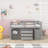 Fynnley Kids Full Loft Bed with Drawers-675852190