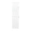 Armoire de buanderie avec portes et tablette, panier à linge inclinable, plusieurs espaces de rangement, style autoportant, tablette ouverte, tablette réglable-1539963069