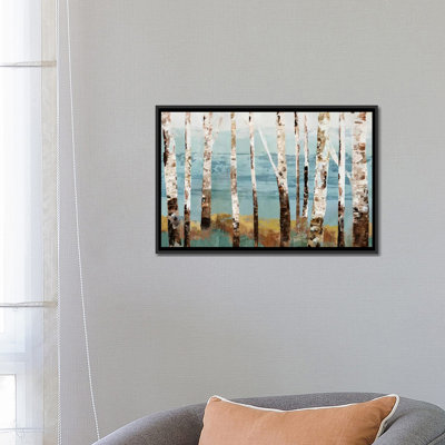 «Birch Reflection», reproduction sur toile