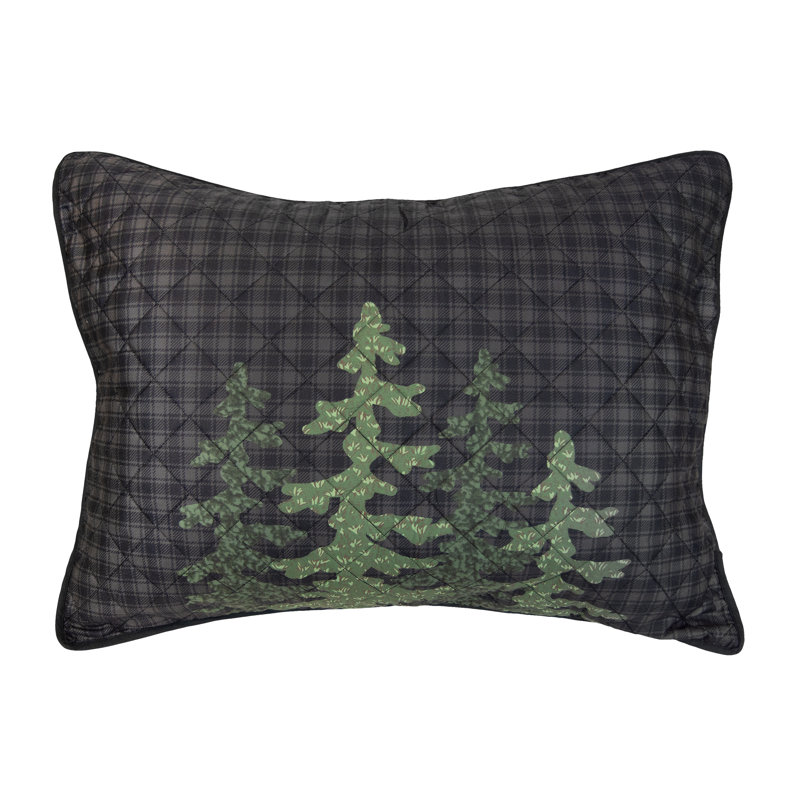 Donna Sharp Foothills 3PC Queen Lodge Quilt Set, Queen Quilt + 2 Standard Pillow Shams