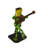 Adael Green Frog Playing the Guitar Bronze Statue Size: 23" x 21" x 29"H