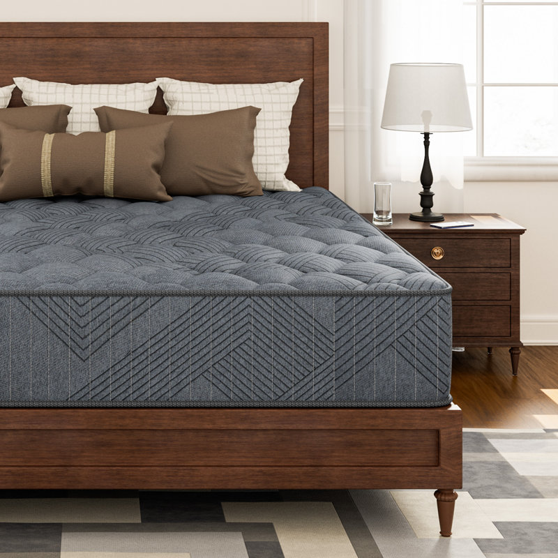 Peckover 8/10/12 in. Anti Static Firm Cooling Breathable Gel Memory Foam Hybrid Mattresses with CertiPUR-US, OEKO-TEX Certified Foam